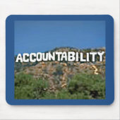 Accountability Mousepad Muismat (Voorkant)