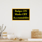 Accountability Poster (Keuken)