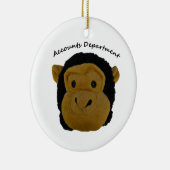 Accountafdeling. Funny Gifts voor werkenden Keramisch Ornament (Rechts)