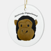 Accountafdeling. Funny Gifts voor werkenden Keramisch Ornament (Links)