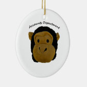Accountafdeling. Funny Gifts voor werkenden Keramisch Ornament (Rechts)