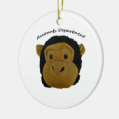 Accountafdeling. Funny Gifts voor werkenden Keramisch Ornament (Links)