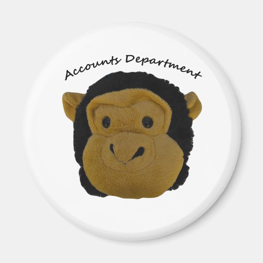 Accountafdeling. Funny Gifts voor werkenden Magneet (Voorkant)