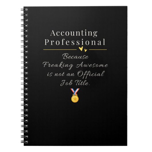 Accountancy Professional Notitieboek (Voorkant)