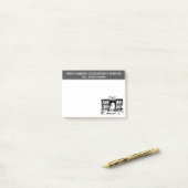 Accountancy Services Cartoon Thema personaliseren Post-it® Notes (Op bureau)