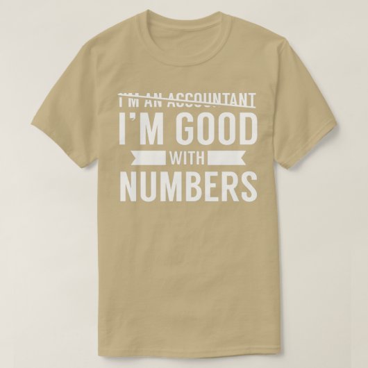 Accountant 16 t-shirt (Design voorkant)