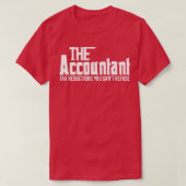 Accountant 1 t-shirt (Design voorkant)
