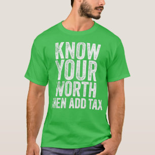 accountant 5 t-shirt