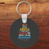 Accountant Abacus was mijn favoriete Speelgoed Sleutelhanger (Voorkant)