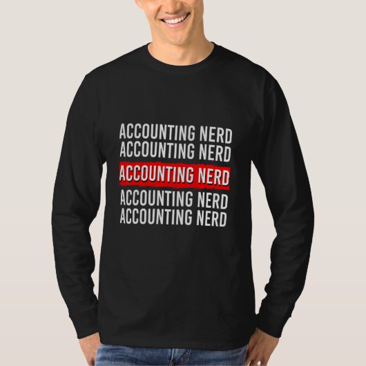 Accountant accountant accountant 52 t-shirt (Voorkant)