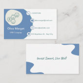 Accountant/accountant/boekhouder/Visitekaartje Visitekaartje (Voorkant / Achterkant)