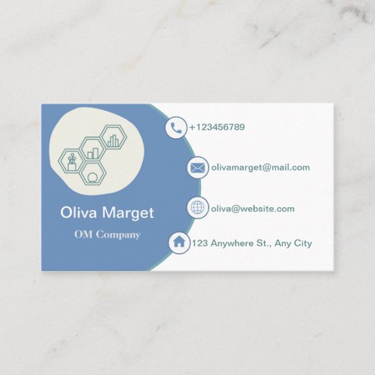 Accountant/accountant/boekhouder/Visitekaartje Visitekaartje (Voorkant)