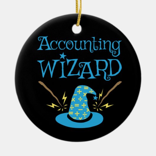 Accountant: Accountant Keramisch Ornament (Voorkant)