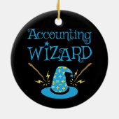 Accountant: Accountant Keramisch Ornament (Achterkant)