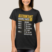 Accountant accountant t-shirt (Voorkant)