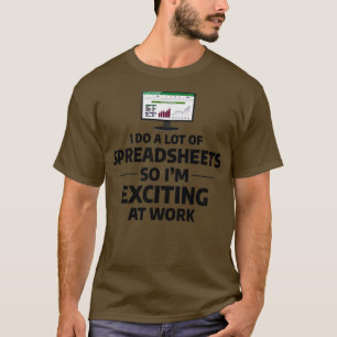 Accountant Accounting Cpa Funny Gezegde Gift 6 T-shirt