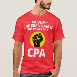 Accountant Accounting Cpa Student Funny Gift T-shirt