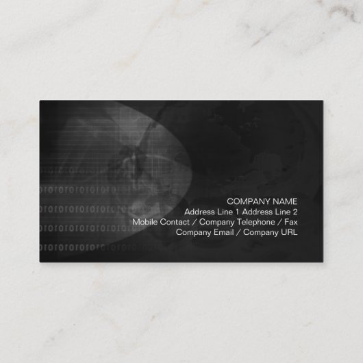 Accountant Accounting Finance Visitekaartje (Achterkant)