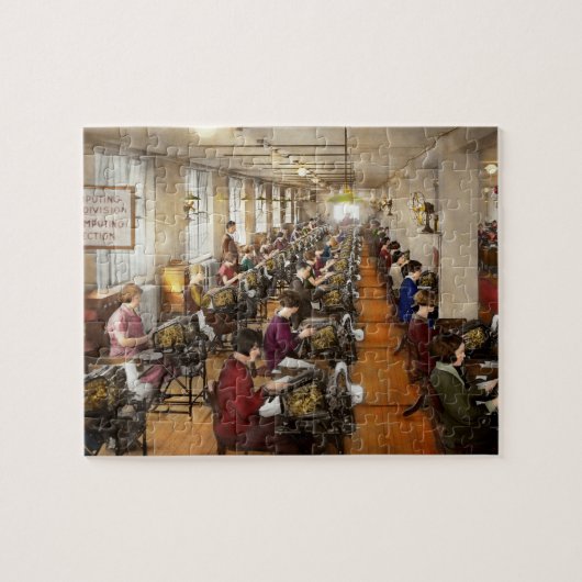 Accountant: afdeling opsomming 1924 legpuzzel (Horizontaal)