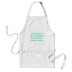Accountant Apron Standaard Schort