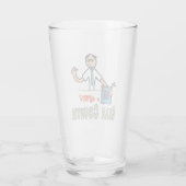 Accountant Bean Counter Glas (Achterkant)