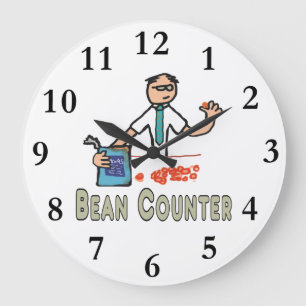 Accountant Bean Counter Grote Klok