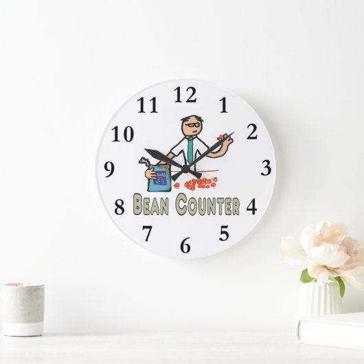 Accountant Bean Counter Grote Klok (Huis)