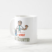 Accountant Bean Counter Koffiemok (Voorkant links)