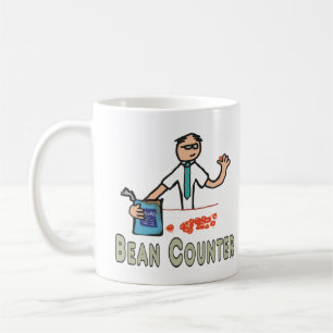 Accountant Bean Counter Koffiemok
