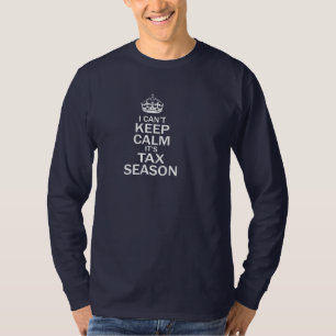 Accountant: belastingseizoen t-shirt