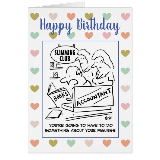 Accountant bij een slingerclub (Voorkant)