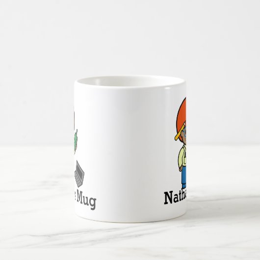 Accountant/Billionaire / Mogul / CEO Koffiemok (Center)