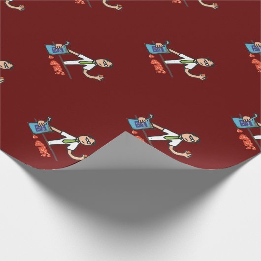 Accountant Cadeaupapier (Hoek)