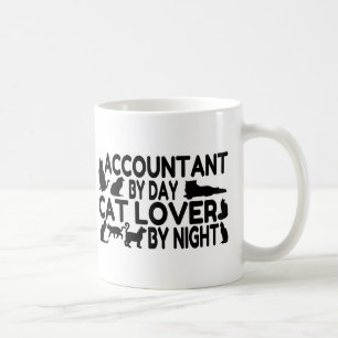Accountant Cat Lover Koffiemok