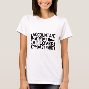 Accountant Cat Lover T-shirt