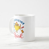Accountant Chick Accounting CPA Afstuderen Vrouwen Koffiemok (Voorkant links)