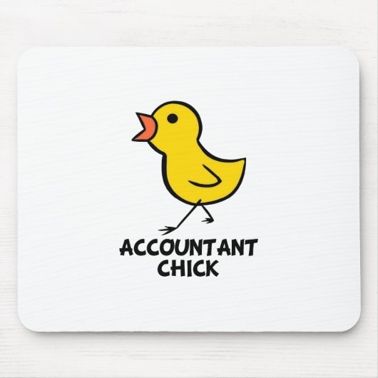 Accountant Chick Muismat (Voorkant)