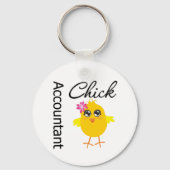 Accountant Chick Sleutelhanger (Voorkant)