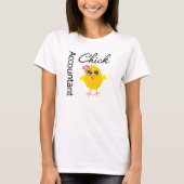 Accountant Chick T-shirt (Voorkant)