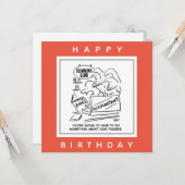 Accountant controleert de boeken in een slanke clu kaart (Voorkant / Achterkant in situ)