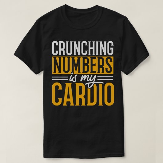 Accountant: CPA 2 T-shirt (Design voorkant)