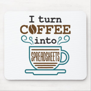 Accountant CPA I: Koffie omzetten in spreadsheets Muismat
