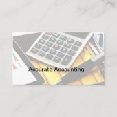Accountant CPA Moderne Visitekaartjes (Voorkant)