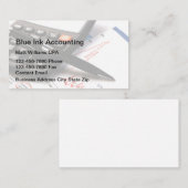 Accountant CPA Moderne Visitekaartjes (Voorkant / Achterkant)