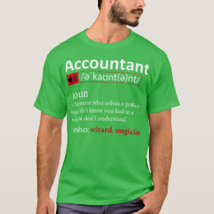 Accountant Definitie 1 T-shirt