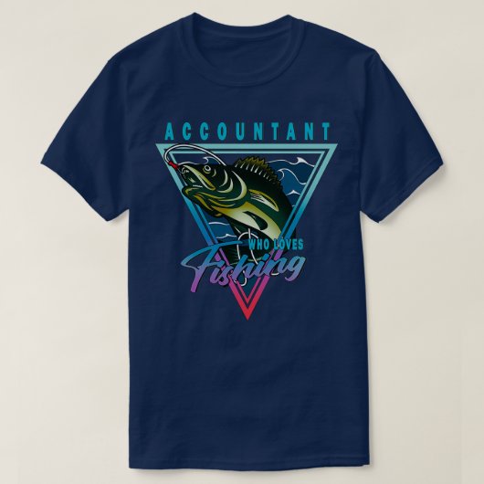 Accountant die van plan is een prijsopgave te Gevi T-shirt (Design voorkant)