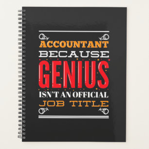 Accountant: een officiële functietak planner