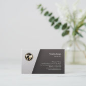 Accountant eenvoudig minimalistisch Visitekaartje (Staand voorkant)