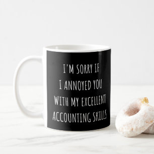 Accountant En Boekhoudkundige Grappige Spreuk Koffiemok
