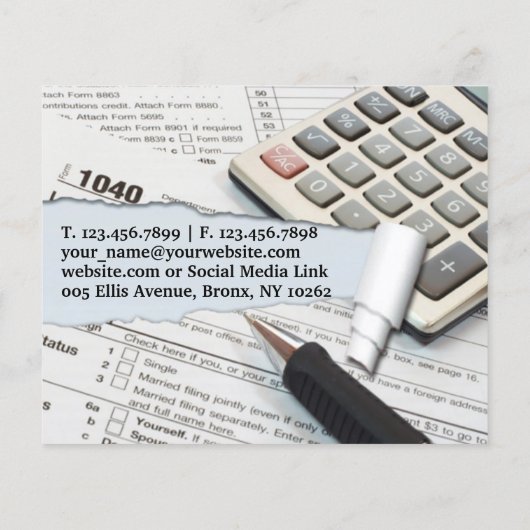 Accountant Flyer (Achterkant)